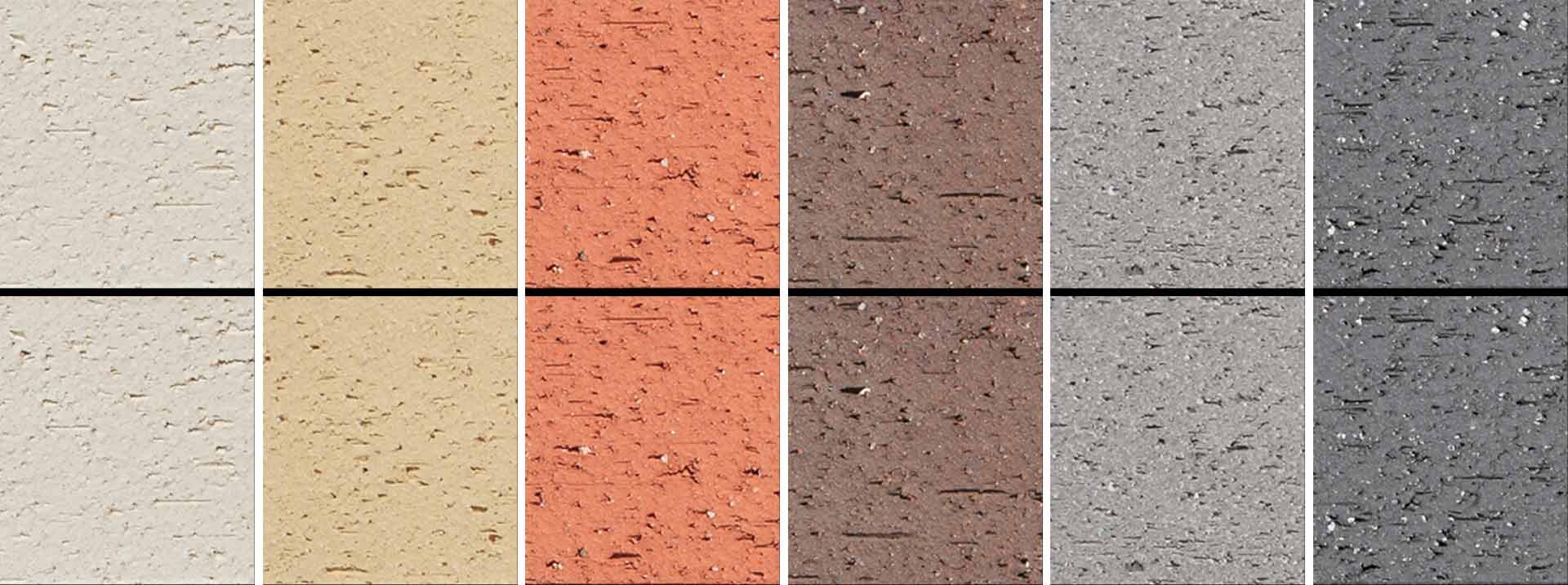 Artsum Clay Brick Colors and Shades